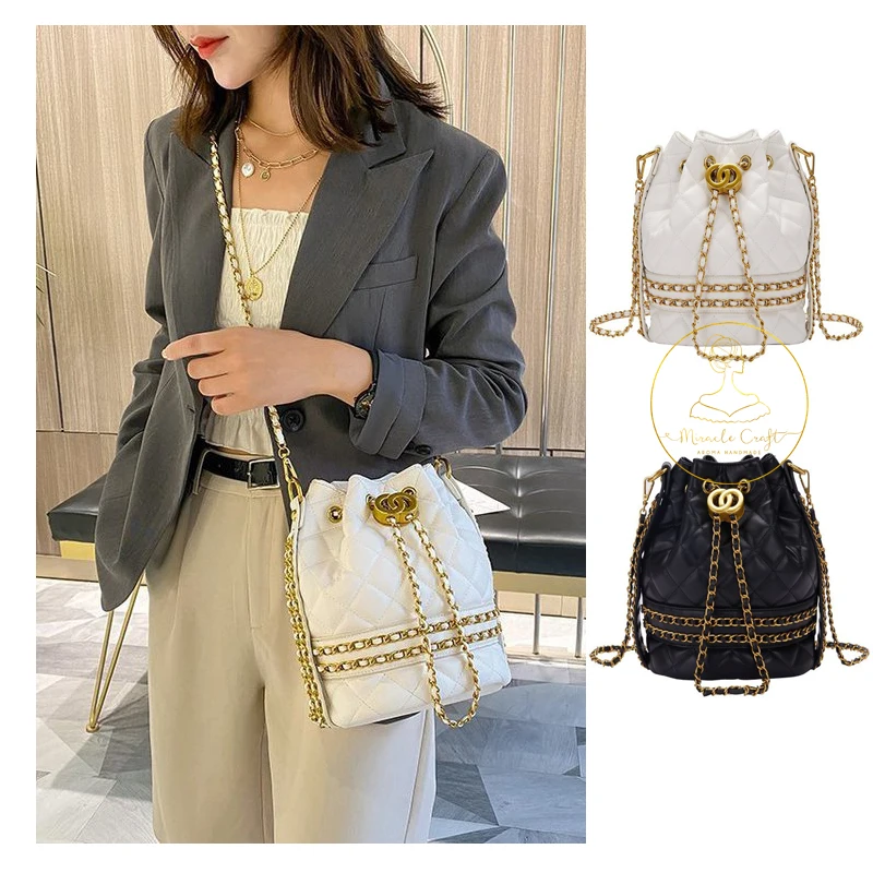 Новинка 2020 модная Корейская женская сумка мешок из искусственной кожи с