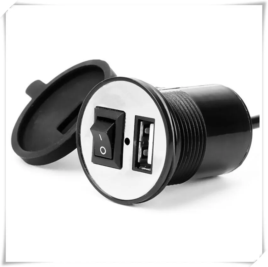 DIY зарядное usb устройство для мотоцикла 12 В Зажигалка Разъем телефонный адаптер