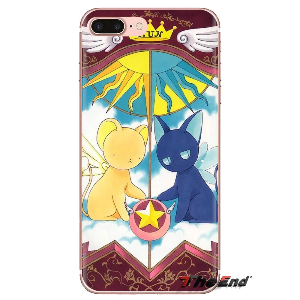 Для samsung Galaxy S3 S4 S5 мини S6 S7 край S8 S9 S10 Plus Note 3 4 5 8 9 искатель карт Sakura card captor