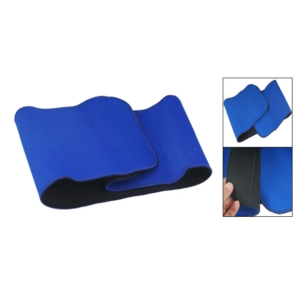 

Blue Adjustable Waist Support Elastic Pain Back Brace