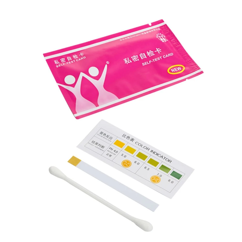 10 Pcs Vagina Inflammation Gynecological Self Test Card Sister Female Health PH Strips | Красота и здоровье
