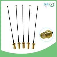 5pcs extension cord u fl ipx to rp sma female connector antenna rf pigtail cable jumper iot pci wifi card rp sma jack to ipx