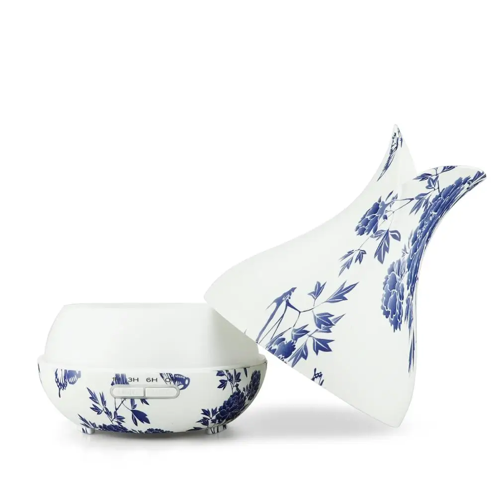 Китайский керамический увлажнитель воздуха Mini 400 мл с аромадиффузором под