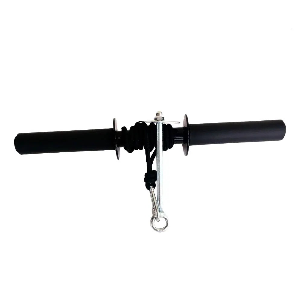 

Wrist Roller Forearm Exerciser Profession Arm Strength Exerciser with Soft Foam Grip Handles