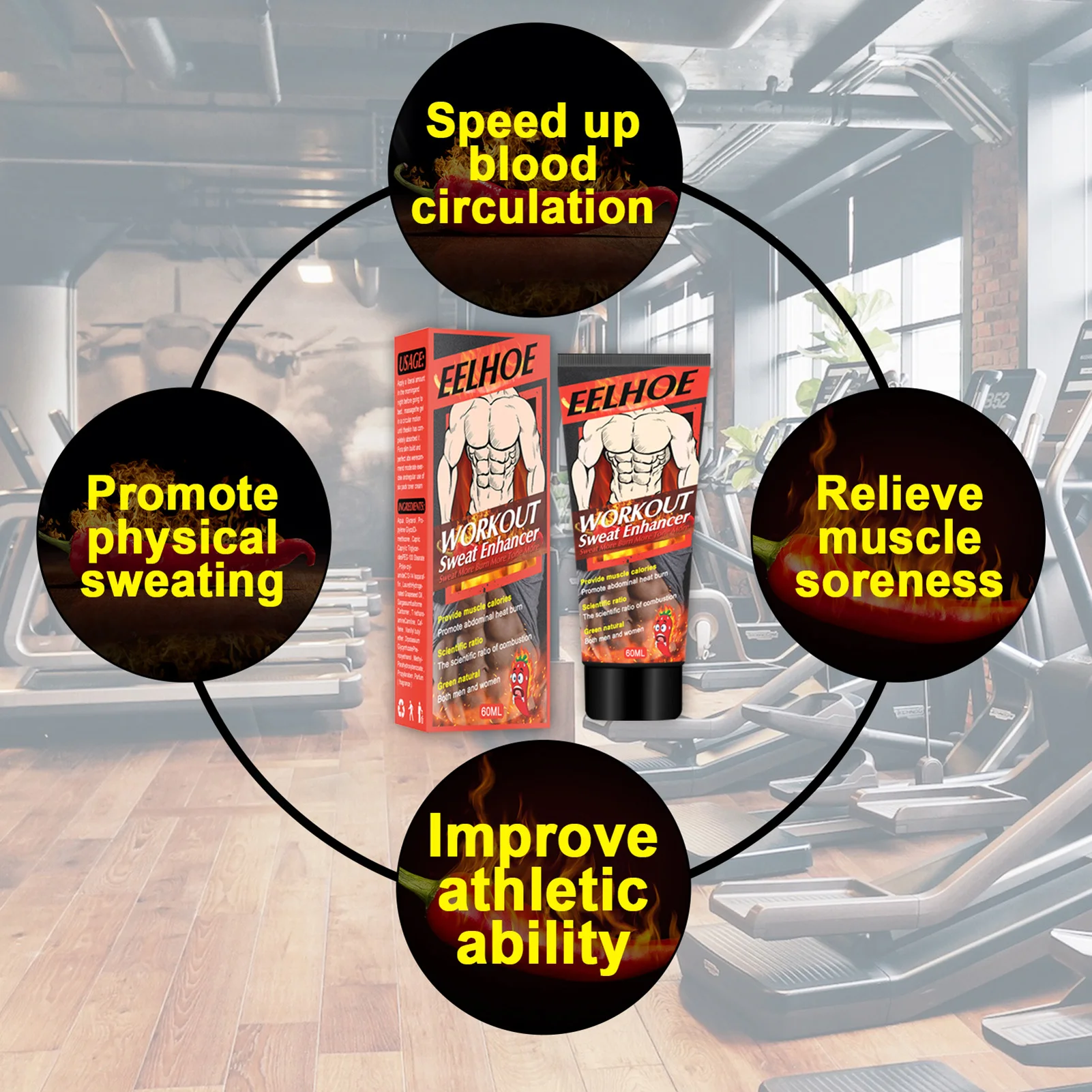 

Natural Powerful Weight Loss Cream Burning Cream Men Women Abdominal Muscle Cream Fat Burning Cream Slimming Cream 60ml