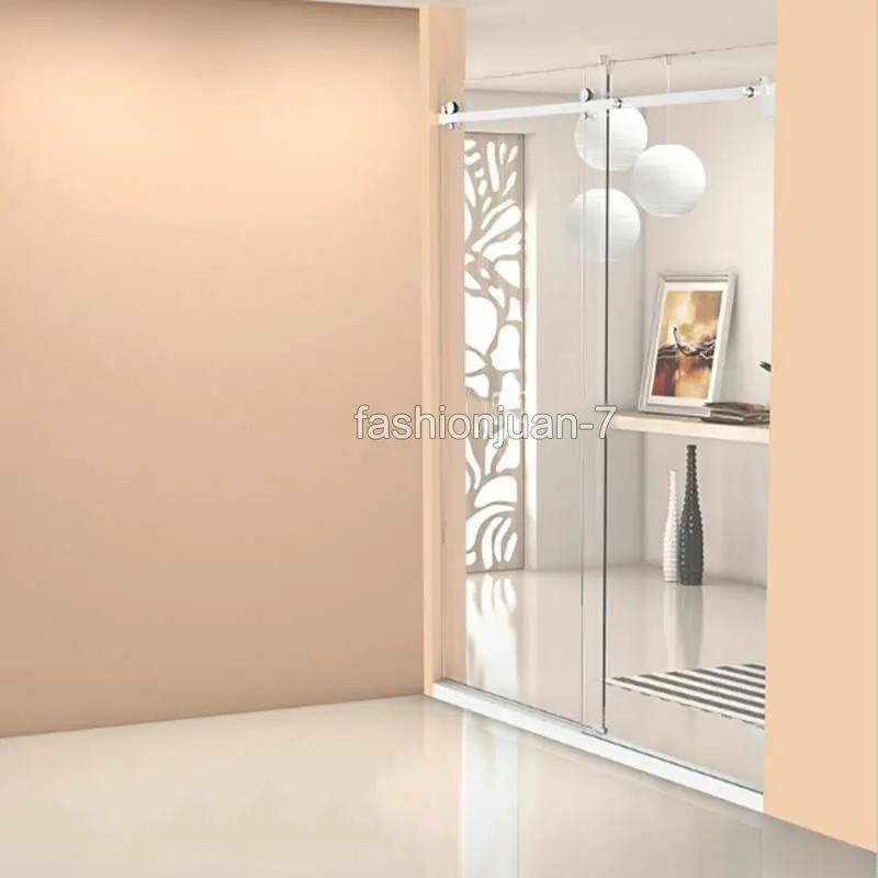 

Совершенно новые комплекты оборудования для раздвижных дверей душа без рамы из нержавеющей стали 304 (без стекла и верхней штанги)