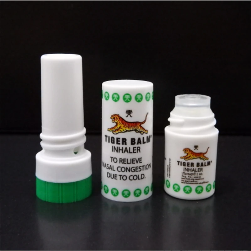 6x Tiger Balm ингалятор Карманный травяной Релакс снимает носовые заторы головокружение