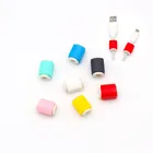 Силиконовый протектор USB кабеля защитный чехол для провода наушников Защитный чехол для передачи данных и зарядки защитный чехол для провода для Apple iphone 6 7 8 plus