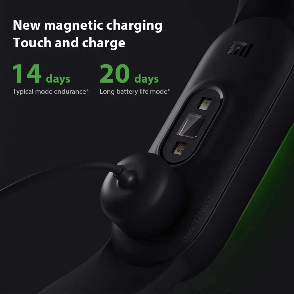 В наличии смарт-браслет Xiaomi Mi Band 5 Bluetooth 1 цветной AMOLED экран 0 дюйма