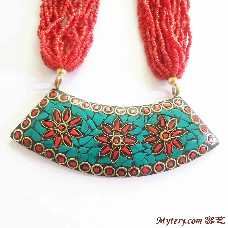 Тибетские Ювелирные изделия Непал большие фотообои TNL556|jewerly fashion|jewerly wholesalejewerly