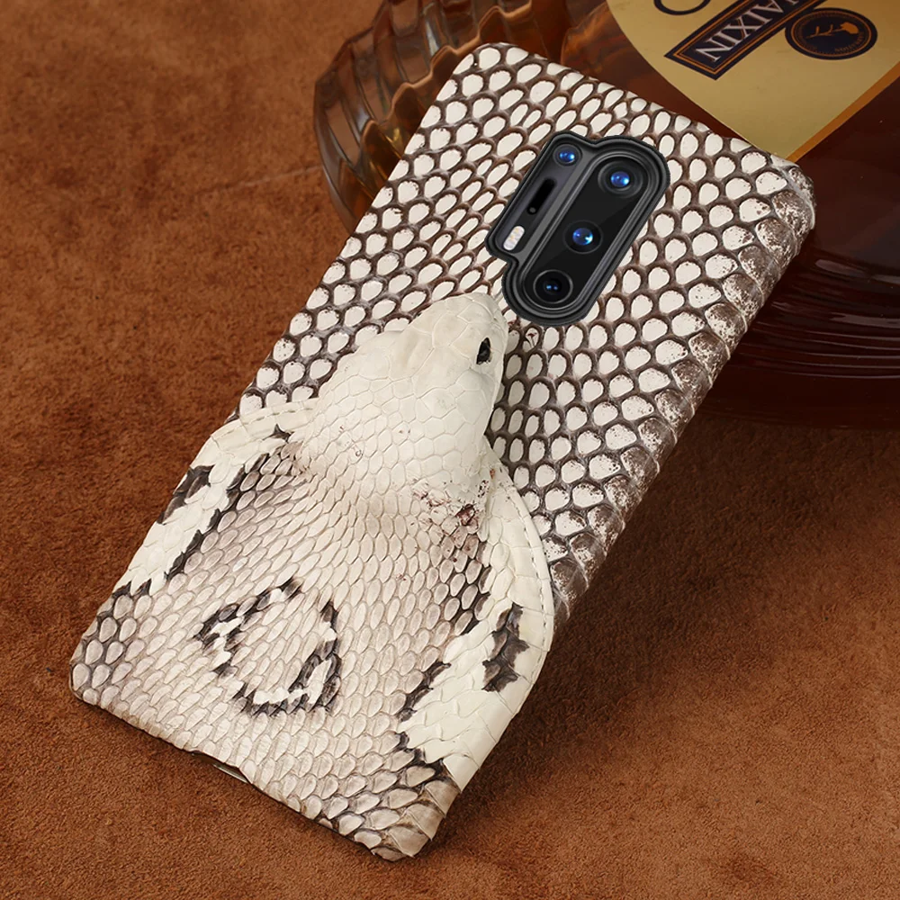 Оригинальный кожаный телефон змеиная кожа для Oneplus 11 8 9 10 Pro 10T 10R 11R Ace 2 9RT роскошный