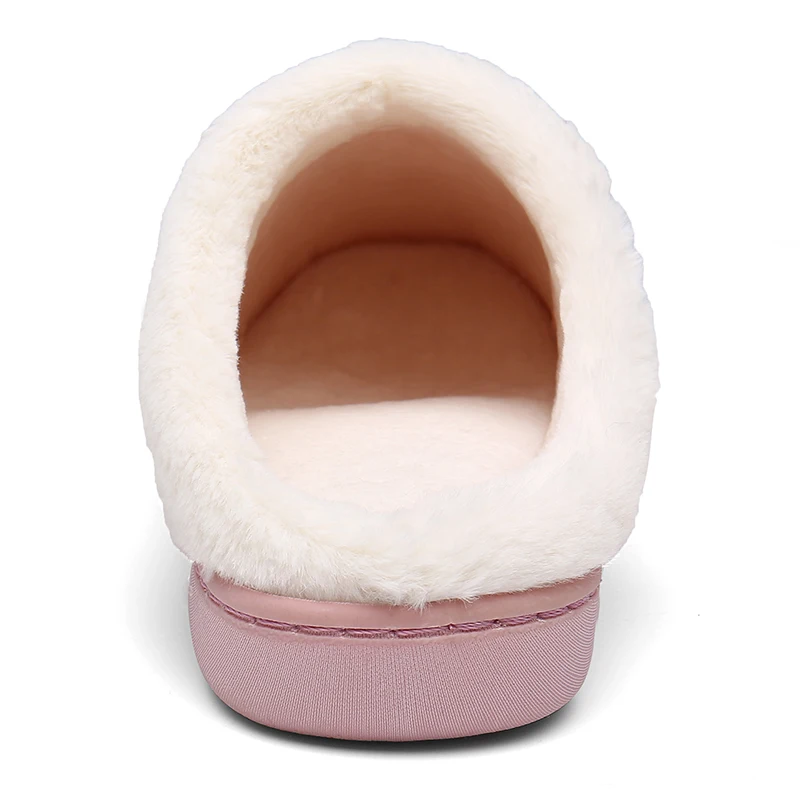 Домашние тапочки зимняя обувь женские меховые Вьетнамки унисекс теплые шлепанцы