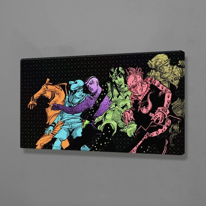 

Wall Art Home Decor Jojo S Bizarre Adventure Canvas Prints Painting Modular Picture Japan Anime Posters Modern Living Room Frame