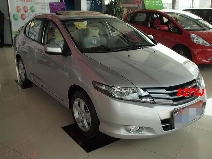 Светодиодный зеркало заднего вида с крышкой чехол для Honda City 2008 2012 желтый
