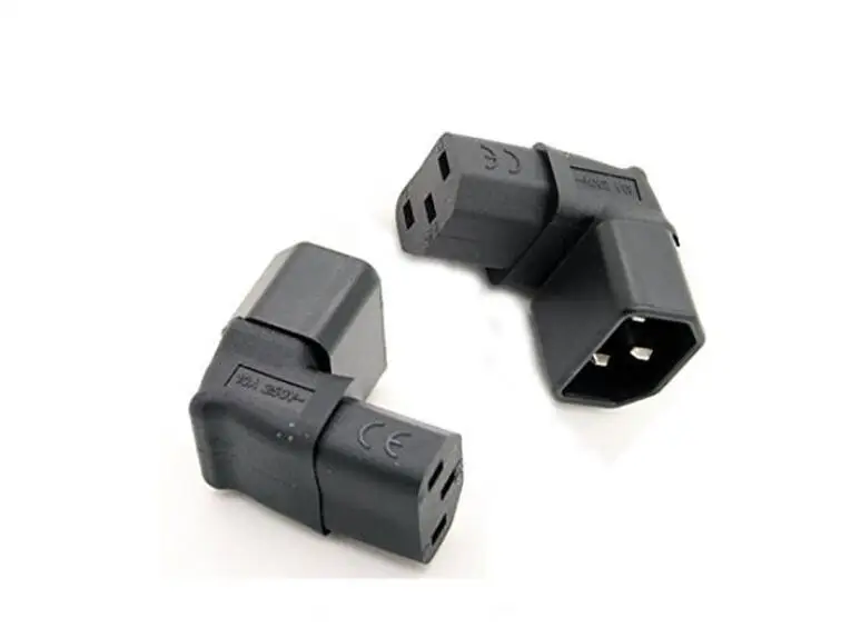 LBSC IEC C14 к C13 адаптер питания PDU PLUG/SOCKET UP 90 градусов настенный ЖК