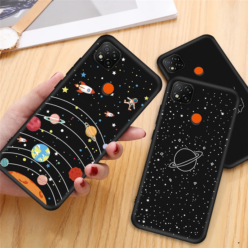 Чехол для Xiaomi Poco X3 NFC M3 Pocophone F1 матовый чехол с рисунком телефона задняя крышка Redmi 9