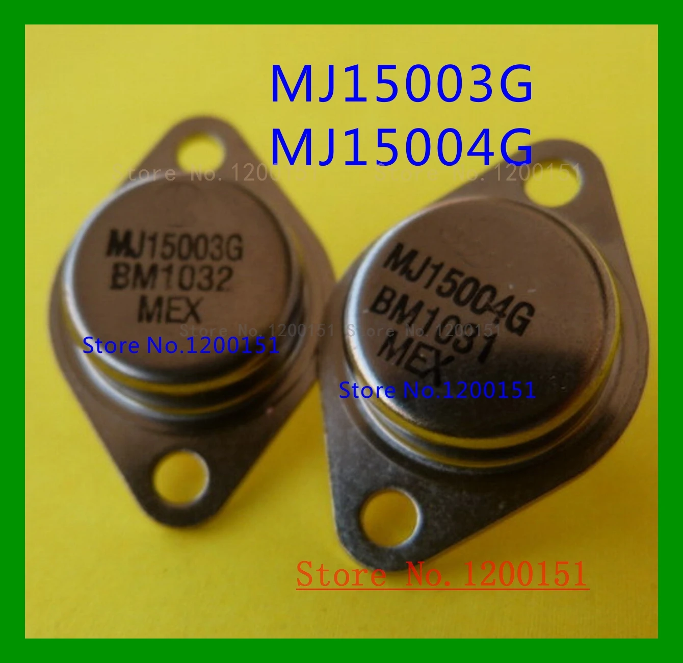 4 шт./лот = 2 пары MJ15003G MJ15004G MJ15003 MJ15004 TO-3 мощный аудио усилитель мощности транзистор |