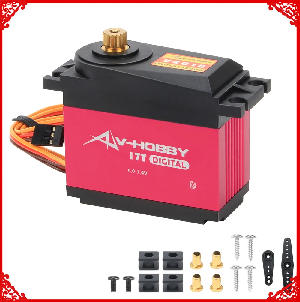 40 кг Водонепроницаемая металлическая Шестерня сервопривода 17 т зубья для 1/5 Arrma 8S BLX Kraton Outcast RTR & EXB роликовые hop-ups обновления частей