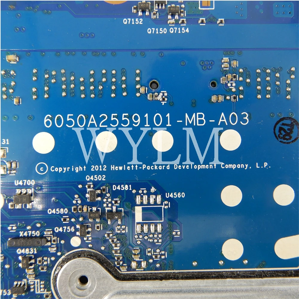 Материнская плата процессора 6050A2559101-MB-A03 i5-4210 для ноутбука HP 840 G1 850 802532-001 б/у -