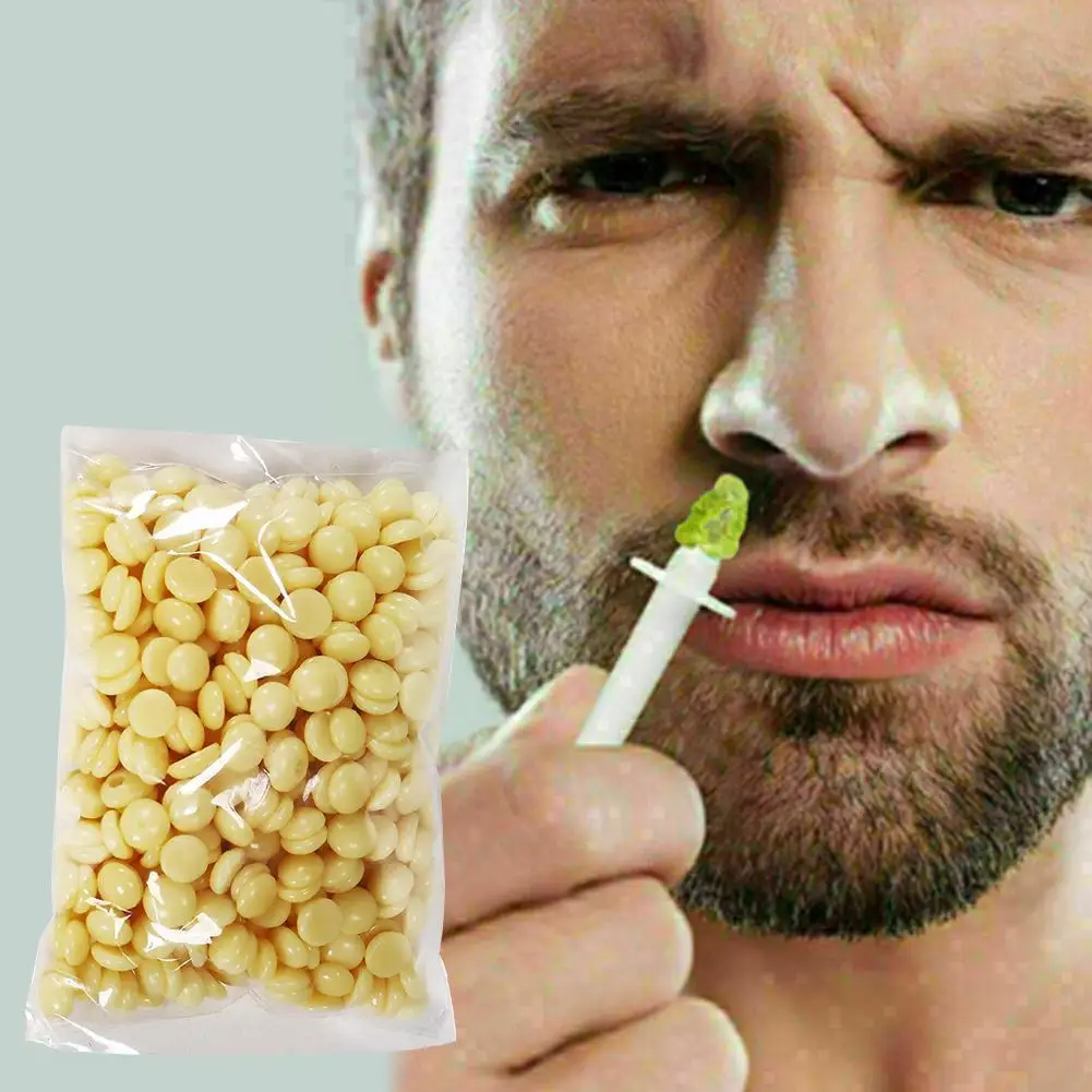 

Nose Hair Wax Kit Effective and Safe Nose Hair Removal Set and Women For Men Q0U9