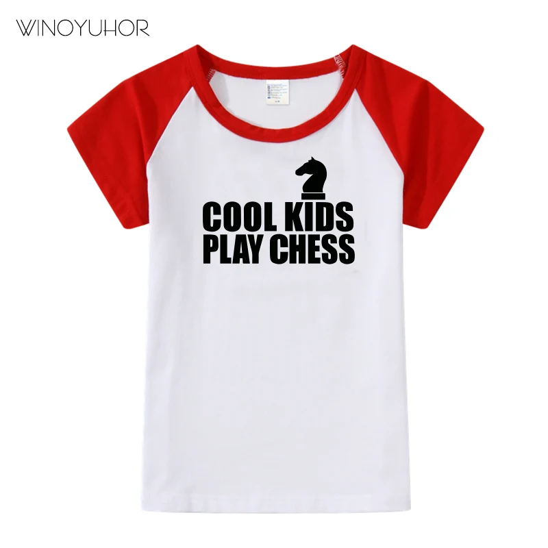 

Классная детская футболка в стиле Харадзюку с принтом шахматы для девочек, Повседневная футболка для мальчиков, новые летние футболки с коротким рукавом и круглым вырезом для малышей