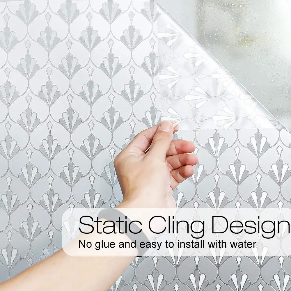 200 см оконная Пленка Конфиденциальности Самоклеящийся винил матовый Стекло