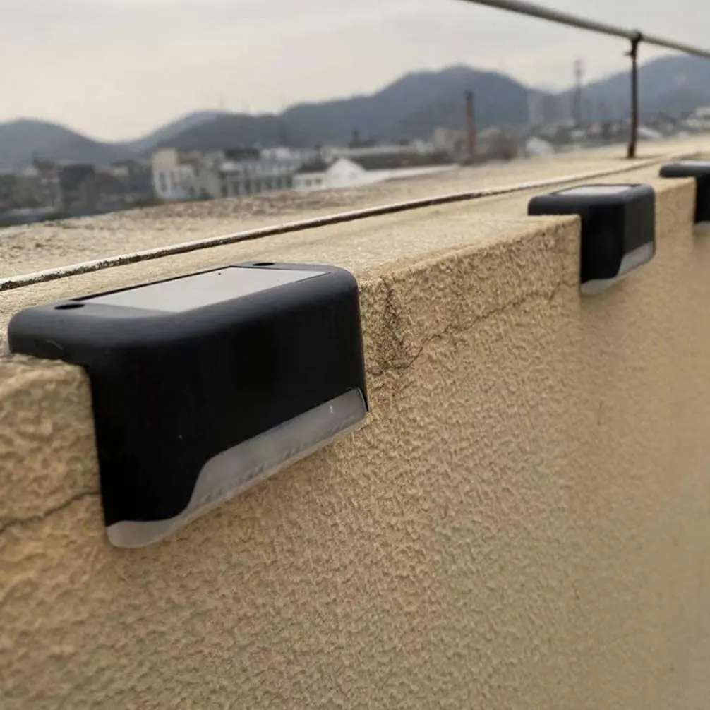 16 шт. светодиодный солнечный светильник дорожка лестница открытый