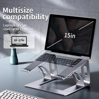 ls653 laptop stand notebook stand portable aluminium laptop holder tablet support stand riser computer for 10 17inch laptop