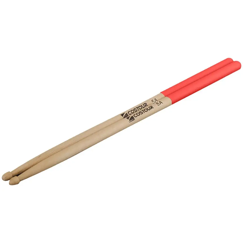 1 пара кленовый деревянный барабан палочки 7A 5A противоскользящие легкие