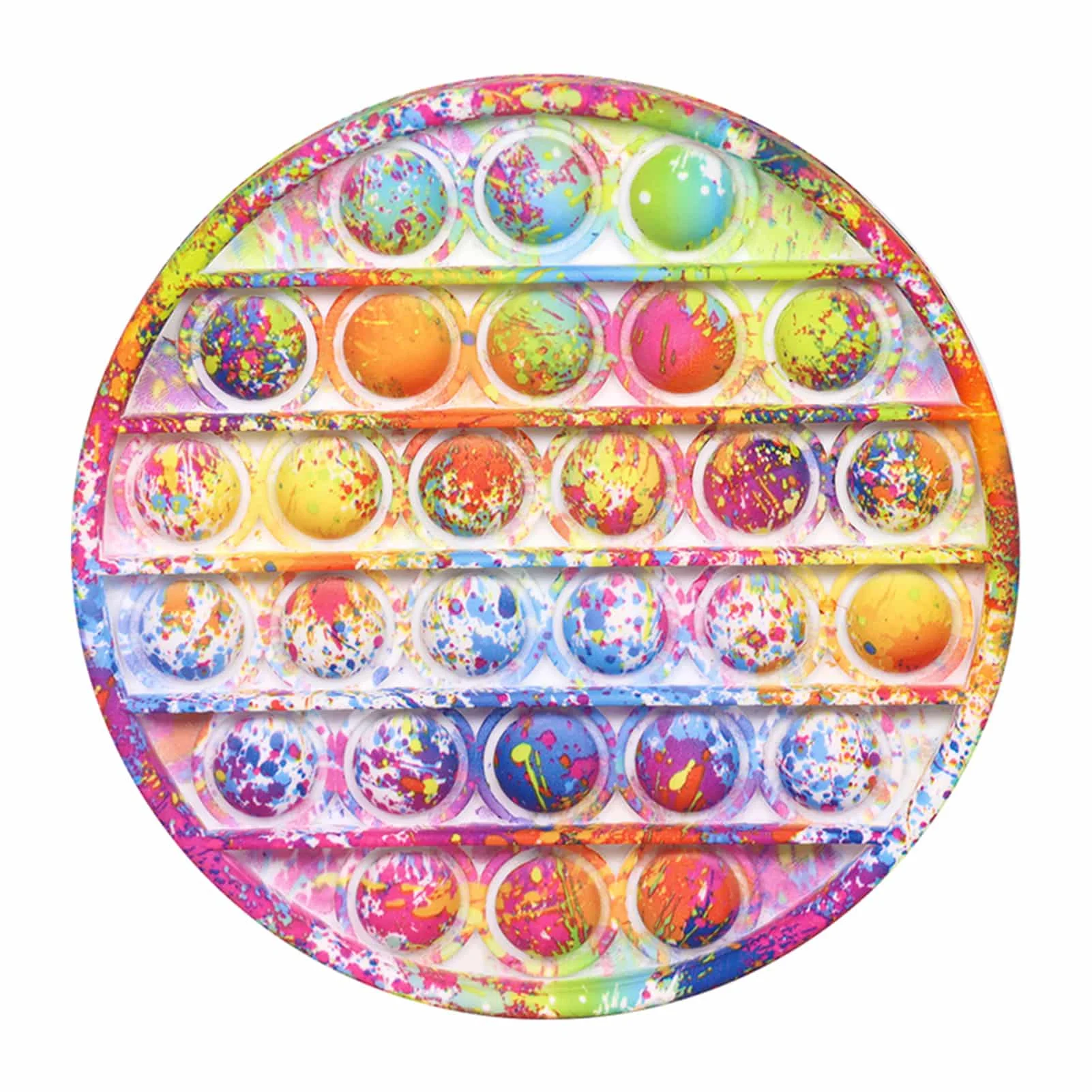 

Fidget Toy Push Bubble Sensory PopIt Box Squishy Figet Stress Reliever Toys Adult Child Funny Anti Stress Popit Reliver Toys
