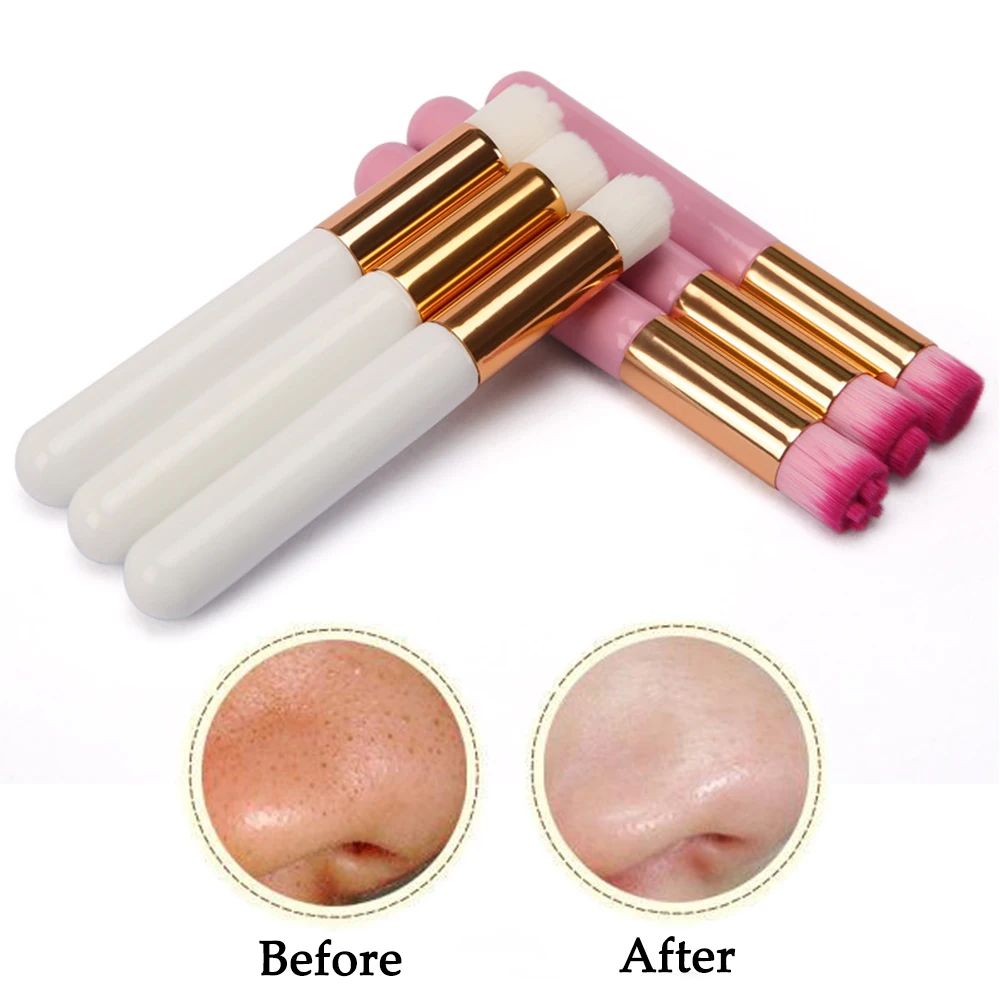 5 шт./компл. набор профессиональных кистей для макияжа лицевая носовая щетка