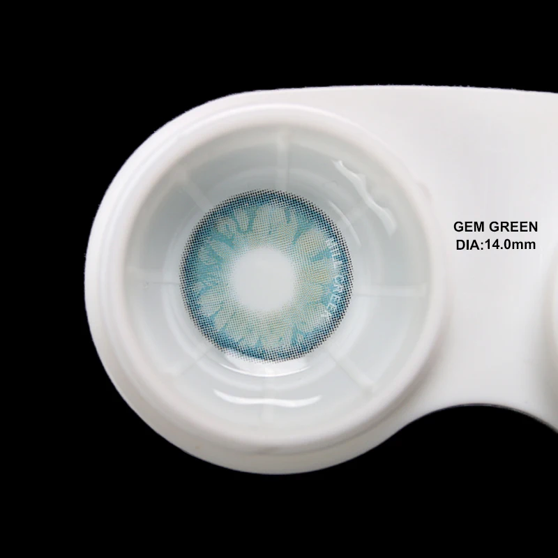Contact Lenses For Eyes yearly Colored Soft Eye Contacts With Color Beauty Cosmetic Lens Makeup 2Pcs/Pair 2021 New | Красота и
