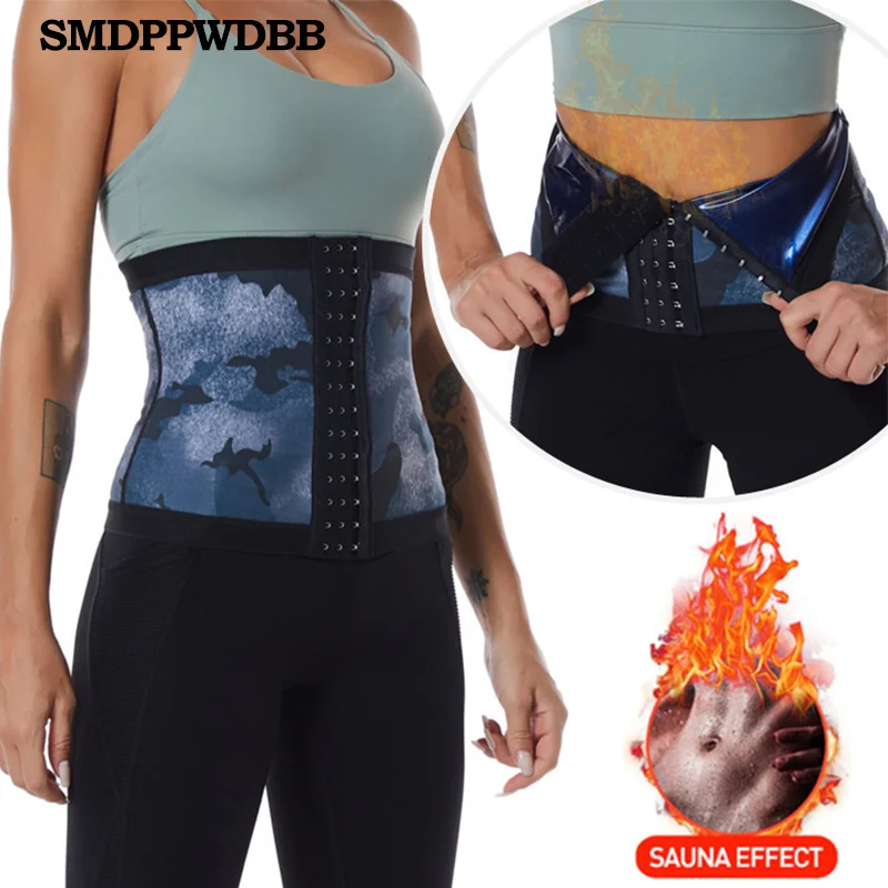 

Hot Waist Trainer Band Body Shaper ion coating Three Breasted Tummy Control Slimming Camouflage Sport Abdomen Belt