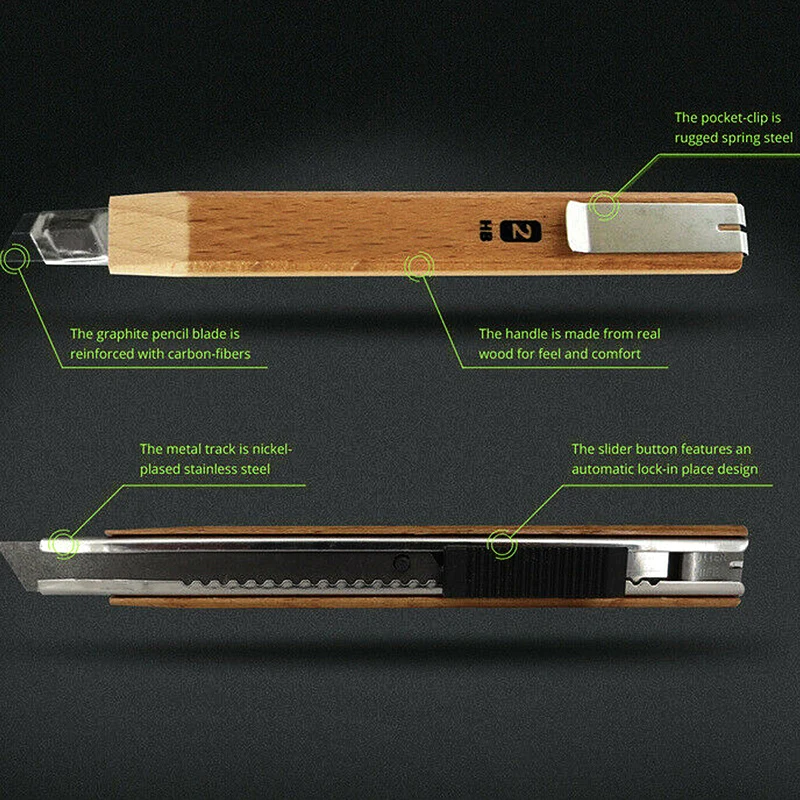 Настенный бумажный нож клинок из марганцевой стали точилка для карандашей резак