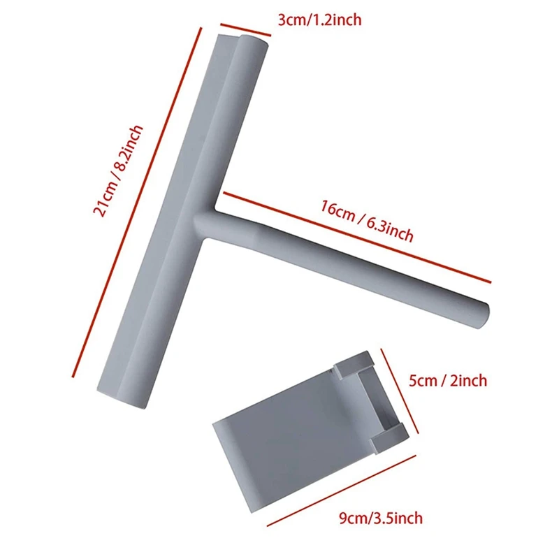 Душевой скребк для окна стеклоочиститель очиститель силиконовый нож и держатель