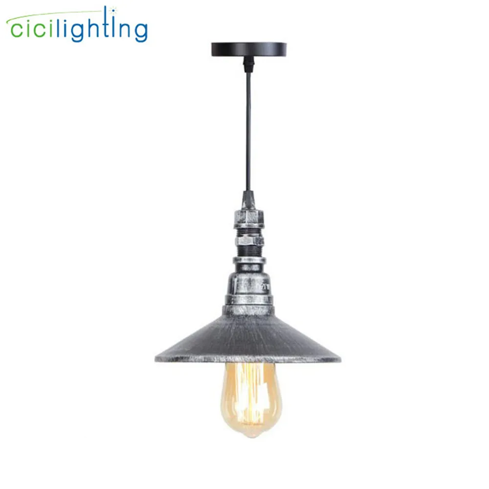 Промышленный Винтаж Эдисон лампы водяная труба подвесной светильник в