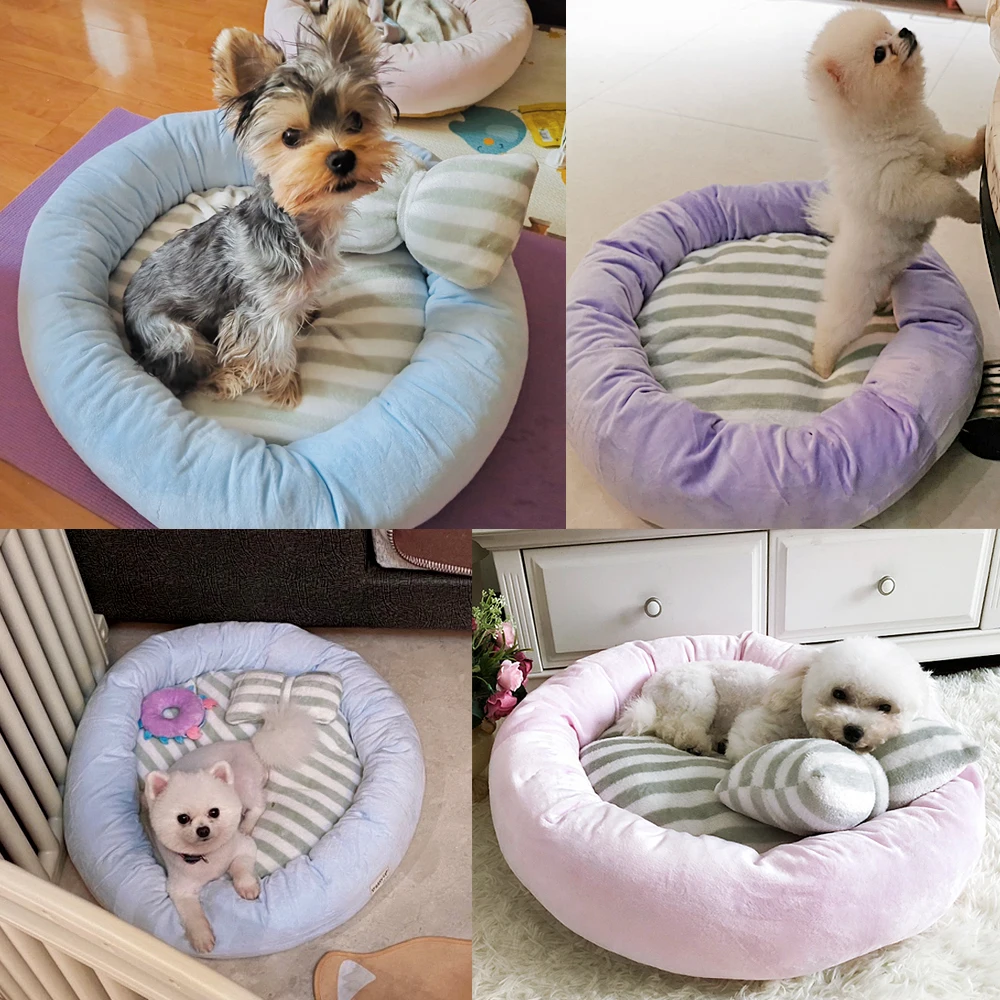 

Pet Cat Dog Bed Warm Dog House Sleeping Bag Soft Pet Cushion Puppy Kennel Mat Blanket With Removable Mattress Petshop Products