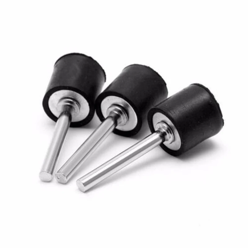 10 шт./компл. 1/8 дюйма шестигранный хвостовик барабан шлифовальный Резиновый