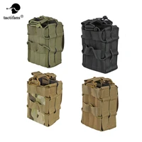 tactical ak 7 62 m4 5 56 magazine pouch 1000d nylon molle system double layer storage bag airsoft rifle hunting accessories