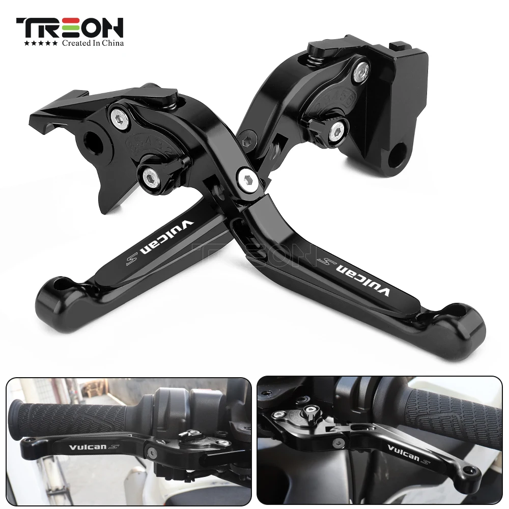 

For KAWASAKI VULCAN S 650 VN VN650 2015-2017 2018 2019 Motorcycles Foldable Extendable Brake Clutch CNC Aluminum Levers