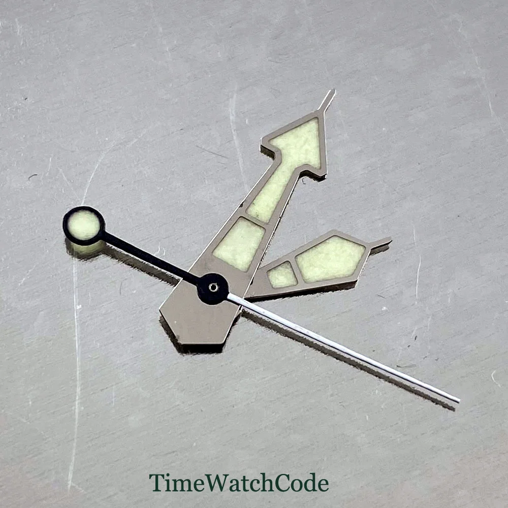 Супер Светящиеся C3 зеленые часы руки части подходят для SKX 4R35 7S26 NH35 NH36