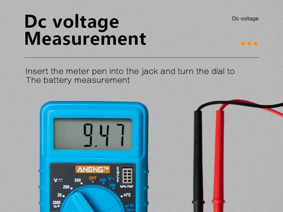 ANENG мультиметр цифровой мини тестер multimeter esr метр мультиметры транзистор тестер Мультиметр мултиметр multimetr dc dc digital multimeter tester тестер транзисторов тестор esr meter тестеры амперметр мультимитр