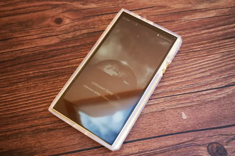 Мягкий прозрачный чехол из ТПУ с кристаллами для iriver atell & Kern SP1000 защита экрана
