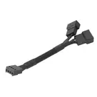 CB-Y4P 4pin PWM Y кабель-разветвитель для вентилятора 1x4pin до 2x4pin адаптер для расширенного кабеля Компьютерные аксессуары для ПК