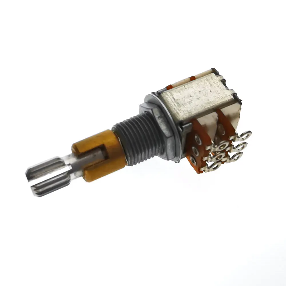 1 шт. 50 к новый оригинальный 12 типа двойной регулируемый потенциометр B50K ручка 28