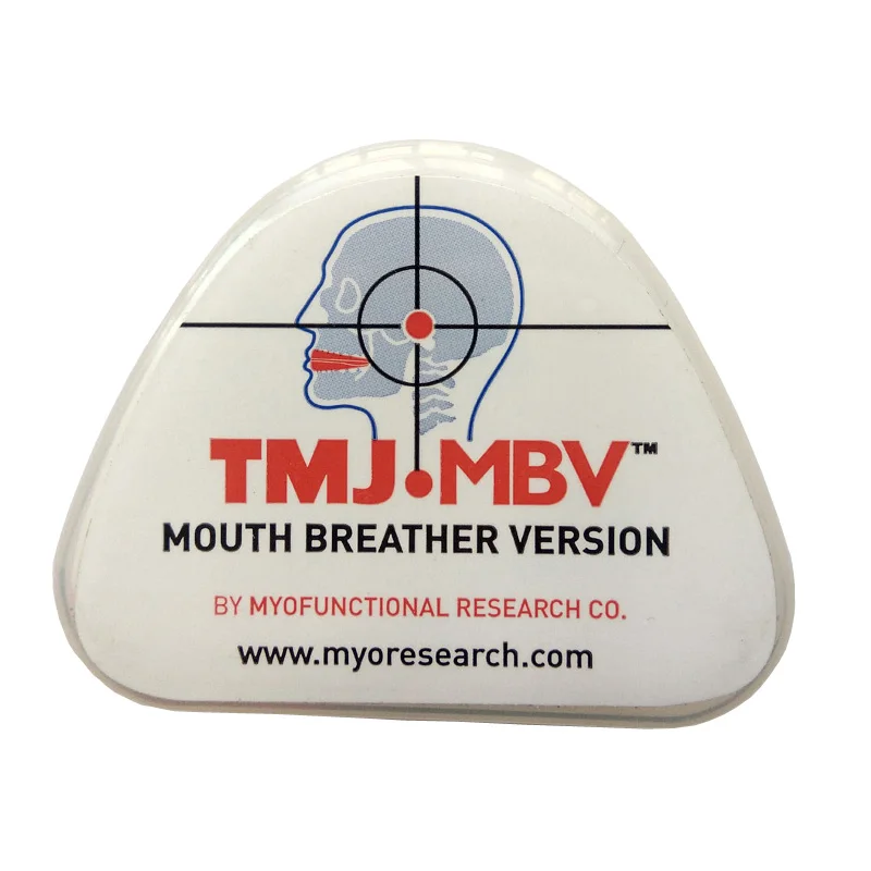 

Dental Alignment Appliance TMJ.MBV Orthodontic Tooth Brace Dental Trainer Clear for Mouth Breathers and Snorers