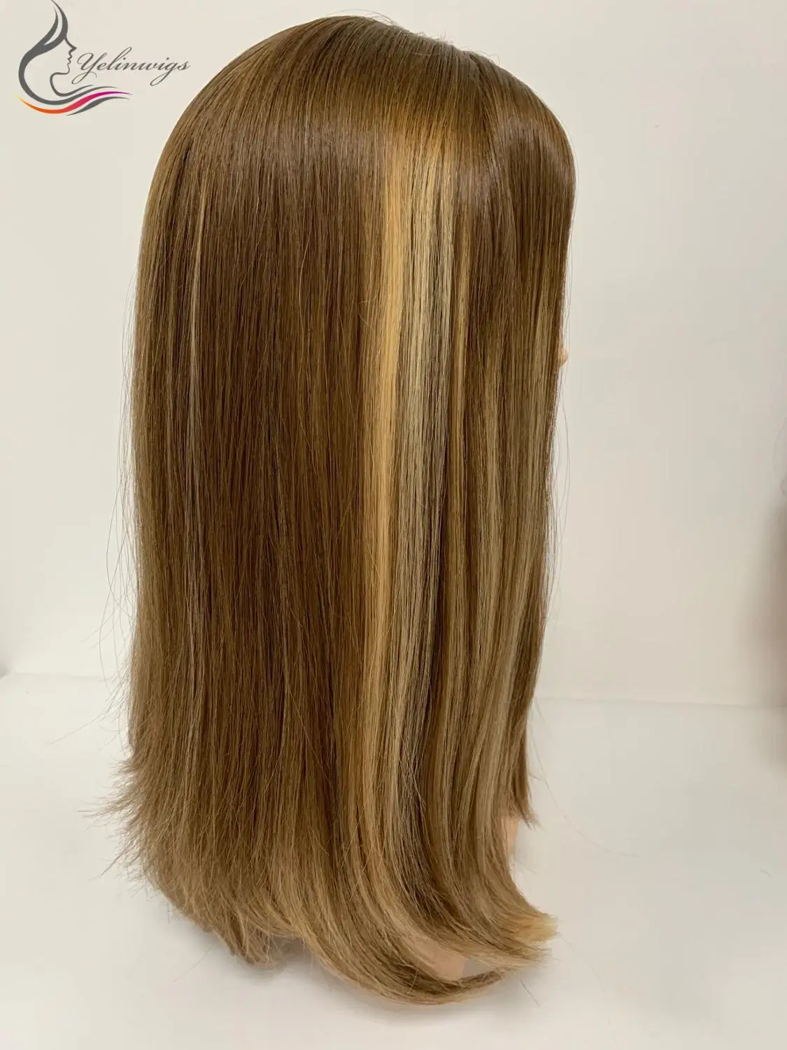 Новые европейские натуральные волосы шелковые верхние парики настроенные