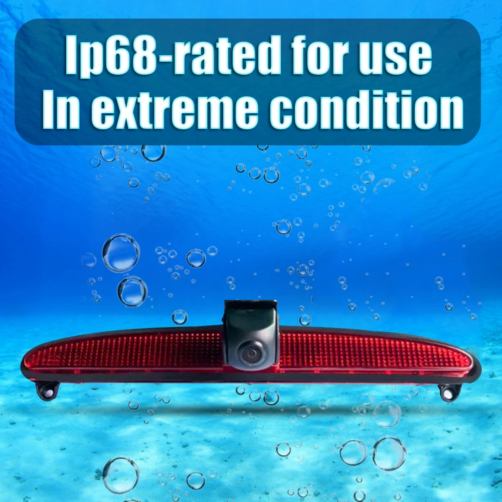 

Automobile Exterior Decoration Parts 3rd Brake Light Rear View Camera for IVECO Daily 15-17 Waterproof Backup Camera