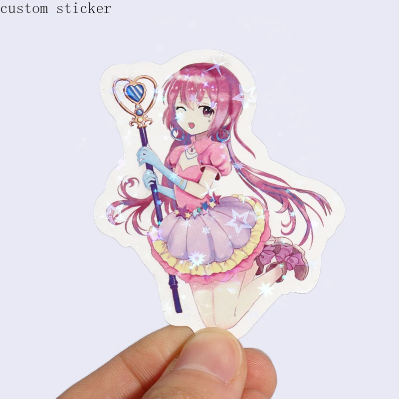 Голографическая наклейка на заказ с вашим логотипом персонализированные