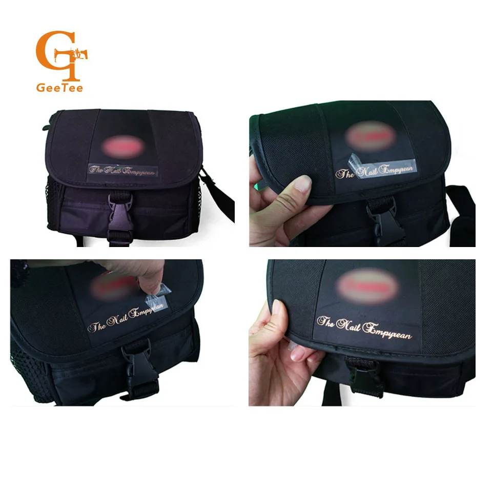 Заказной логотип компьютер телефон тонкий серебряный металлический клей